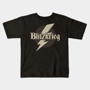 WW2 Germany Blitzkrieg Vintage Kids T-Shirt